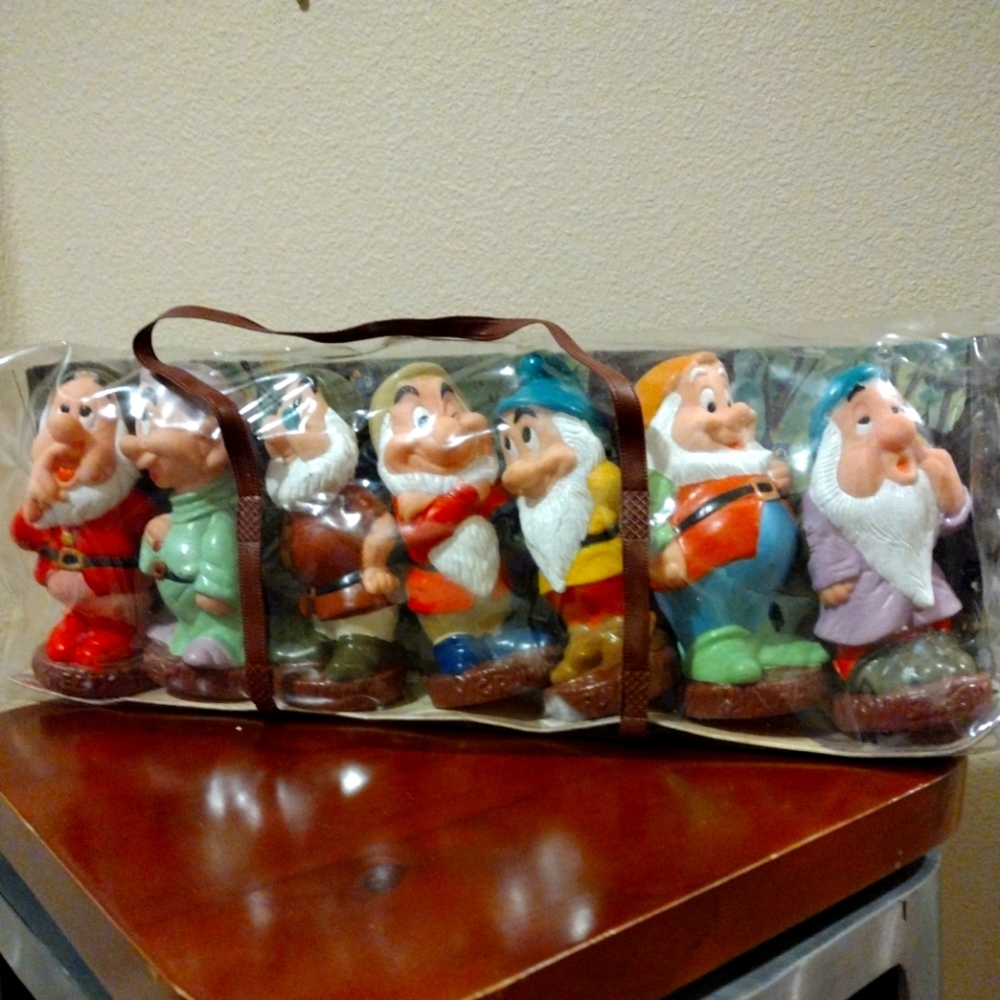 Seven Dwarf Squeeky Toys